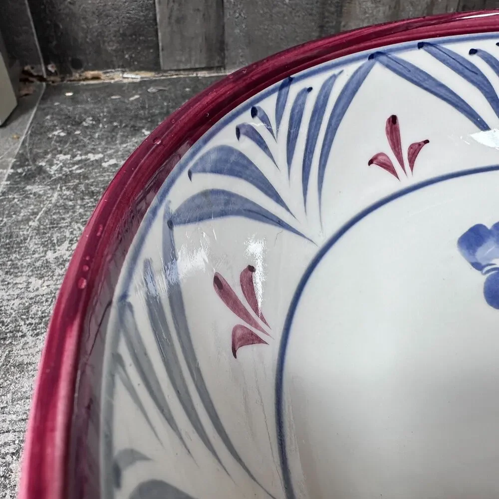 Williams Sonoma Country Rooster Pasta Serving Bowl‎ 12 1/2